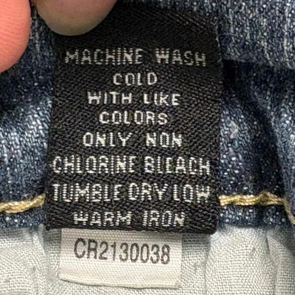 RUE 21 Cotton Spandex Blend Size 11/12 Medium Wash Blue Curvy Bootcut Jeans - Picture 7 of 7